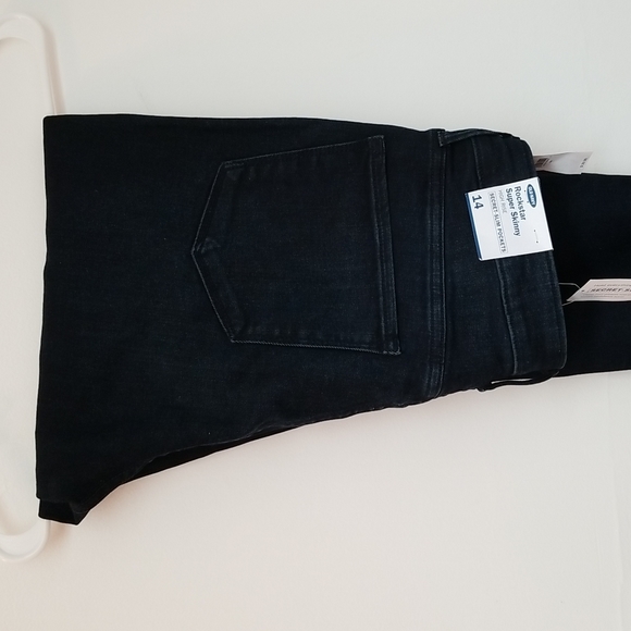 OLD NAVY ROCKSTAR SUPER SKINNY HIGH RISE JEANS - Picture 1 of 6